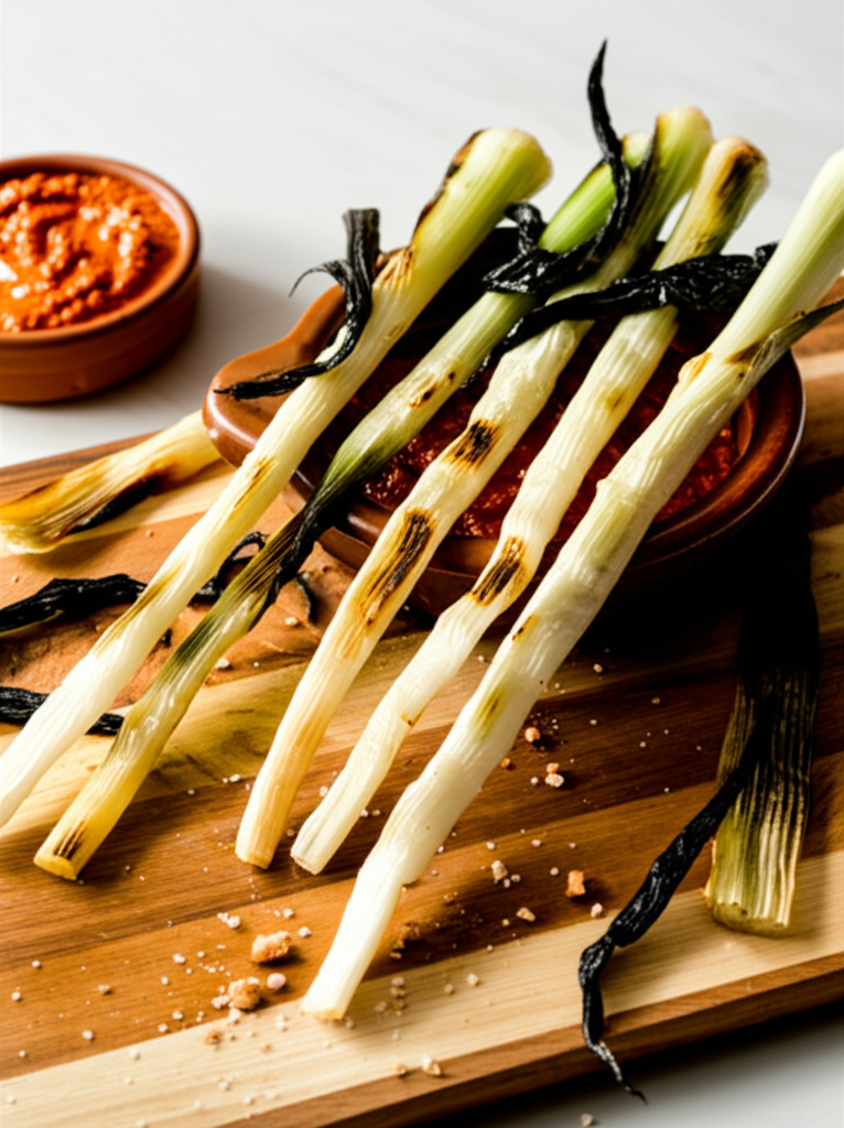 Calçots con Salsa Romesco